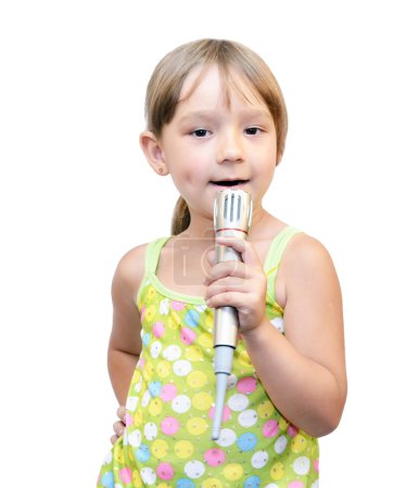 The Child and microphone