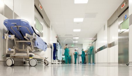 Hospital surgery corridor