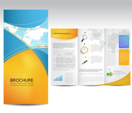 Vector Brochure Layout Design