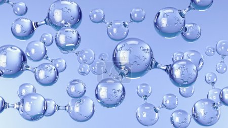 Molecules of Water