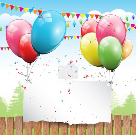 Colorful Birthday background