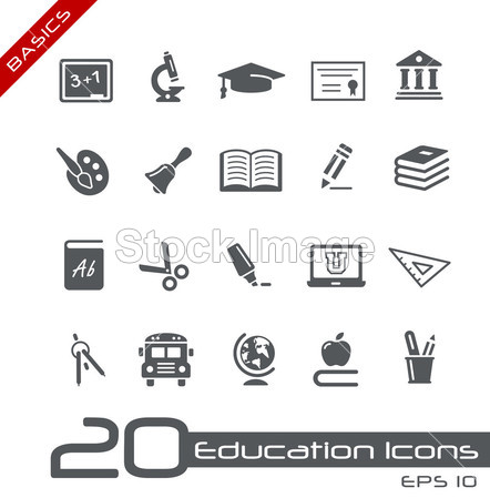 Education Icons // Basics