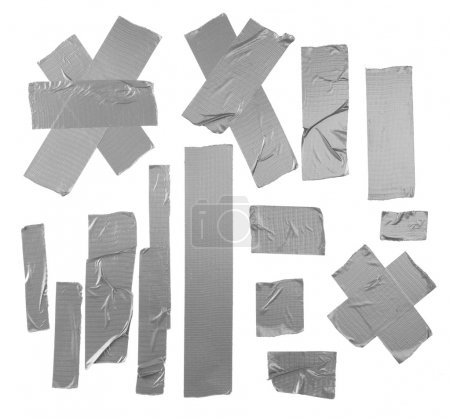 Duct tape patterns isolated