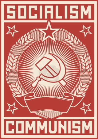 Socialism - communism poster
