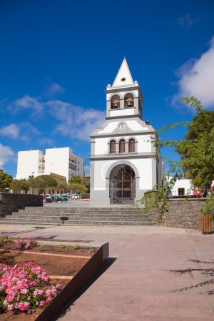 Church in Puerto del Rosario, Canary Islands, Fuerteventura, Spa