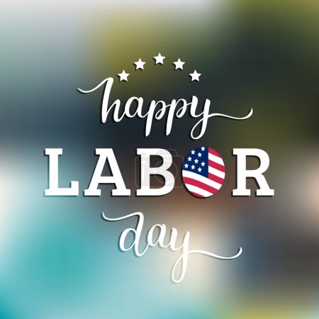 labor day greeting card