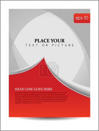 Beautiful Abstract Flyer Design, Cover page design, eps 10