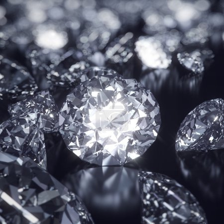 Shiny Diamonds background