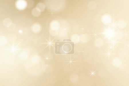 Golden sparkles christmas background