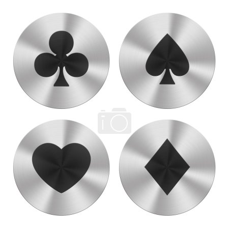 Playing cards group icons