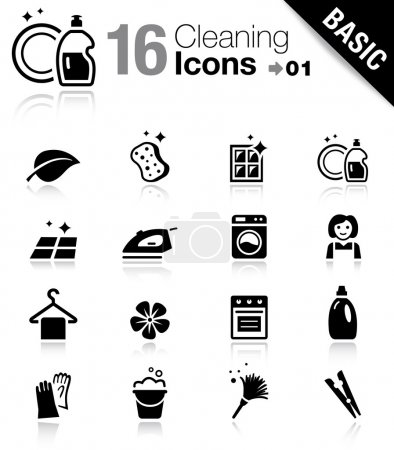 Basic - Cleaning Icons