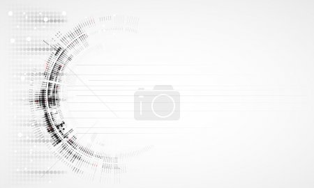 Abstract new technology dynamic fade banner background