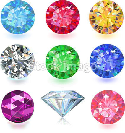 Colored gems