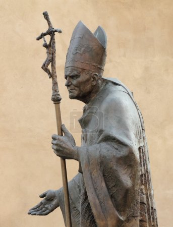 Statue of Pope John Paul II by Zemla ( Blessed John Paul or Jo