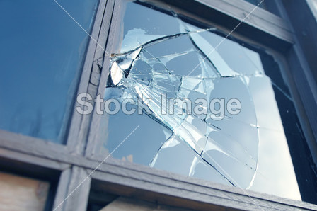 Broken window