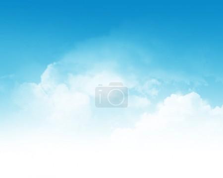 Cloudy sky abstract background