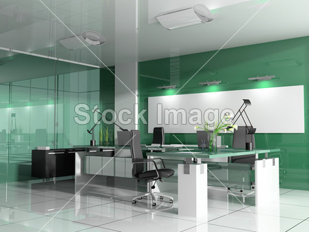 Modern interior of office