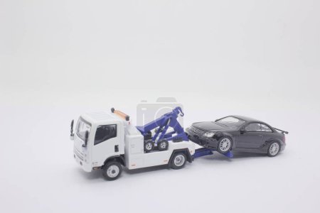 the tow truck childrens toys on working
