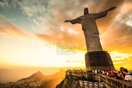 Christ the Redeemer statue, top of Corcovado mountain