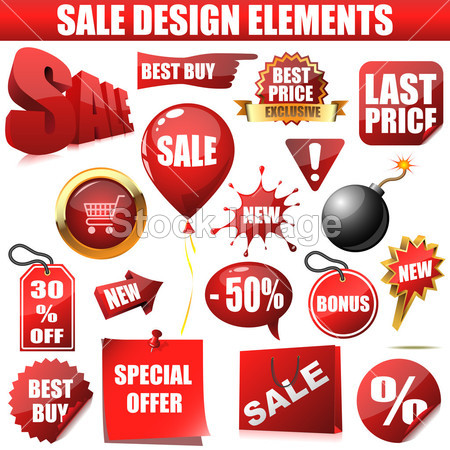 Sale design elements
