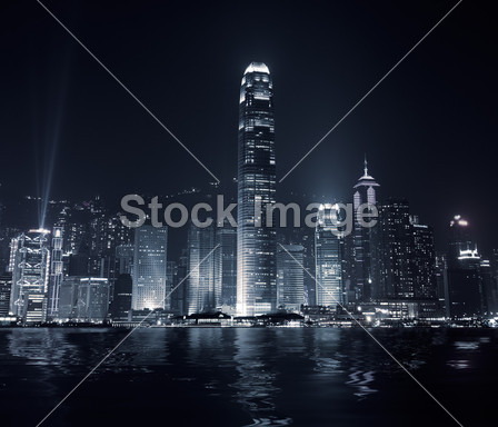 City landmark of Hong Kong