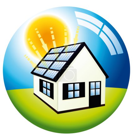 Solar power free energy home