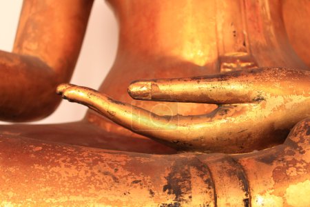 Image of Buddha Hand in Wat Pho