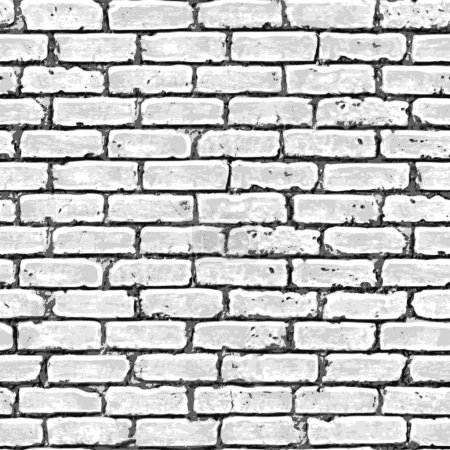 Brick wall seamless pattern.