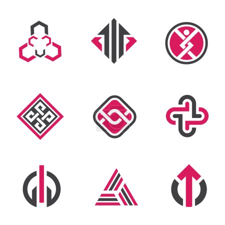 Graphic symbols and technology concept , social network