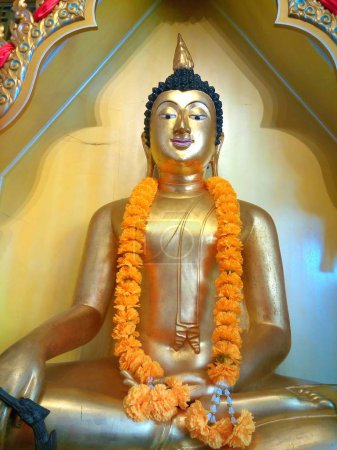 The teaching founded by the Shakyamuni Buddha is known, in English, as Buddhism. A Buddha is one who has attained Bodhi. Bodhi is meant wisdom, an ideal state of intellectual and ethical perfection which can be achieved by ordinary human beings.