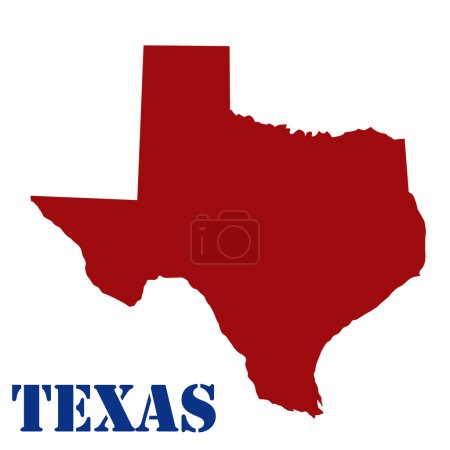 Map of Texas