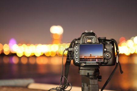 Digital cameras and the city night