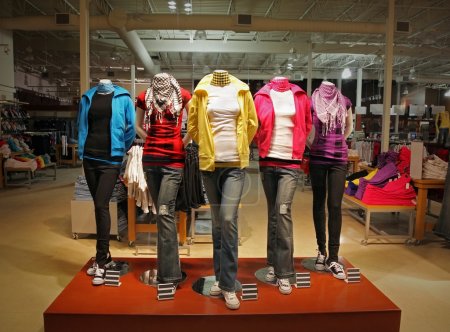 Teenage fashion store