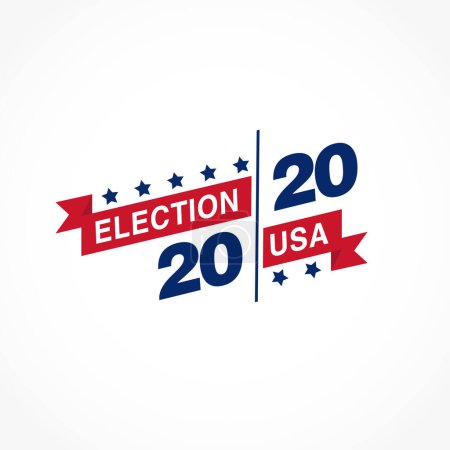 Election USA 2020 badge design