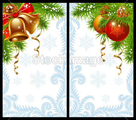 Christmas and New Year greeting card 15
