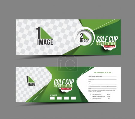 Golf Cup Banner