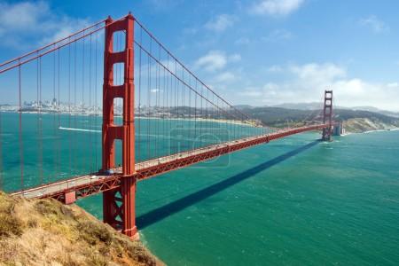 The Golden Bridge in San Francisco