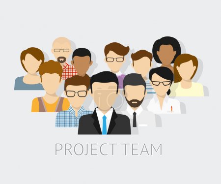 Project team avatars