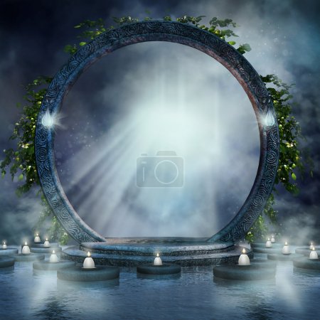 Fantasy magic portal