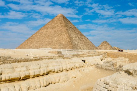 Giza Necropolis, Giza Plateau, Egypt. UNESCO World Heritage