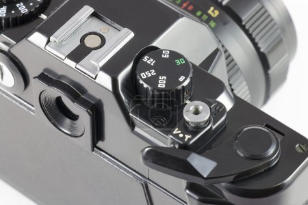 Control the shutter speed SLR camera