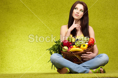 Fruits and vegetables shopping