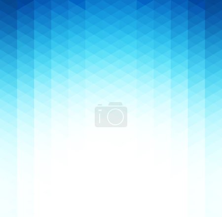 Abstract blue geometric background. Template brochure design