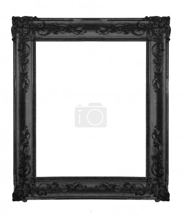 Black ornate frame