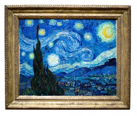 Starry Night Painting By Vincent Van Gogh