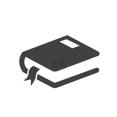 pictograph of book icon