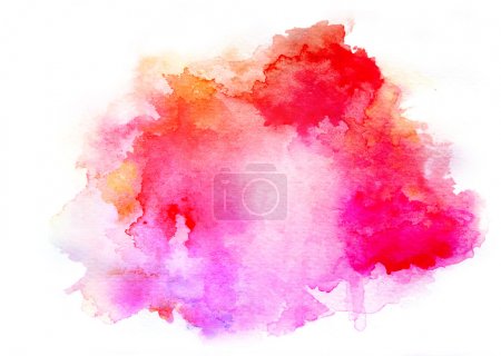 ink pink watercolor background