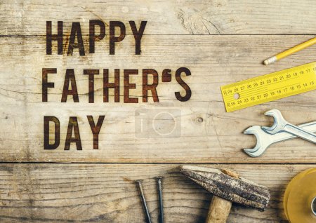 Happy father's day sign