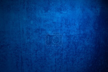 Grunge Background of dark blue stone wall