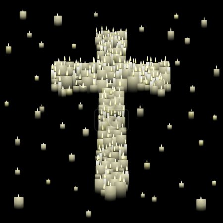 Candle cross